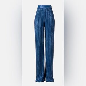 Sabina Musayev The York Pant - Shimmering Blue Pants